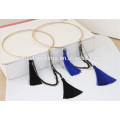 Charme-Stil trendy Legierung halb offene Troddel Choker Halsband Halskette